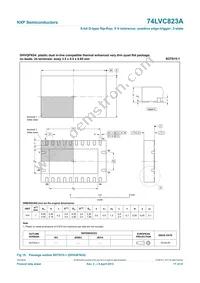 74LVC823ABQ Datasheet Page 18