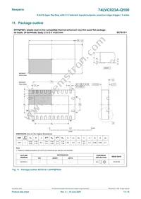 74LVC823ABQ-Q100J Datasheet Page 13