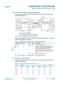 74LVC8T245BQ Datasheet Page 22