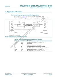 74LVC8T245BQ-Q100J Datasheet Page 21