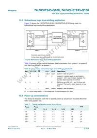 74LVC8T245BQ-Q100J Datasheet Page 22