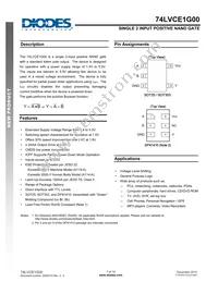 74LVCE1G00FZ4-7 Datasheet Cover