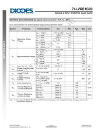 74LVCE1G00FZ4-7 Datasheet Page 5