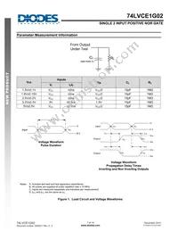 74LVCE1G02FZ4-7 Datasheet Page 7