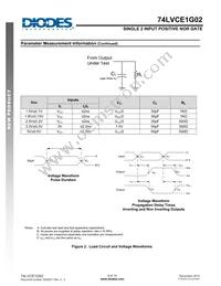 74LVCE1G02FZ4-7 Datasheet Page 8