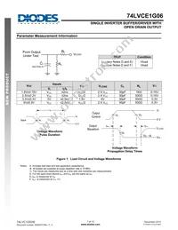 74LVCE1G06SE-7 Datasheet Page 7