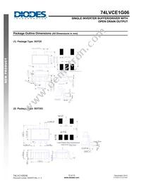 74LVCE1G06SE-7 Datasheet Page 10