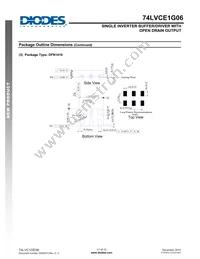 74LVCE1G06SE-7 Datasheet Page 11