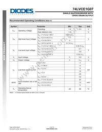 74LVCE1G07SE-7 Datasheet Page 4