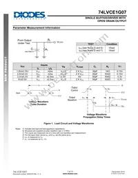 74LVCE1G07SE-7 Datasheet Page 7