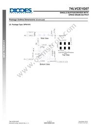 74LVCE1G07SE-7 Datasheet Page 11