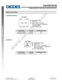 74LVCE1G125W5-7 Datasheet Page 10