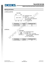 74LVCE1G126FZ4-7 Datasheet Page 10