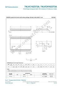 74LVCH162373ADGG:5 Datasheet Page 15