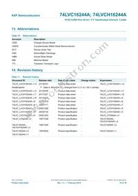 74LVCH16244ADGG Datasheet Page 17