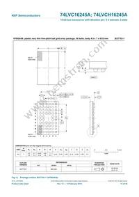 74LVCH16245ADGG Datasheet Page 16