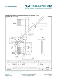 74LVCH16245ADGG Datasheet Page 17