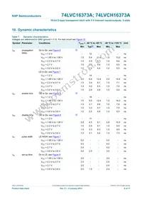 74LVCH16373ADGG Datasheet Page 9