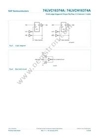 74LVCH16374ADGG:51 Datasheet Page 4