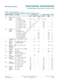 74LVCH16374ADGG:51 Datasheet Page 9