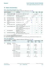 74LVCH1T45GW-Q100H Datasheet Page 5