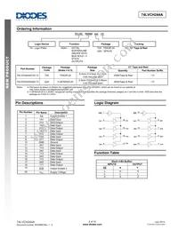 74LVCH244AQ20-13 Datasheet Page 2