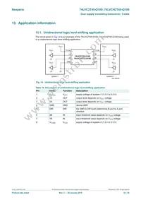 74LVCH2T45DC-Q100H Datasheet Page 22