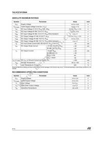 74LVCZ161284ATTR Datasheet Page 4