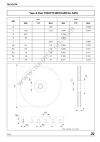 74LVQ138TTR Datasheet Page 10