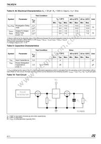 74LVQ14TTR Datasheet Page 4