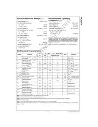 74LVQ174SCX Datasheet Page 3