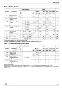 74LVQ32TTR Datasheet Page 3