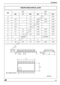 74LVQ573TTR Datasheet Page 9