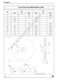 74LVQ573TTR Datasheet Page 10