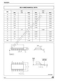 74LVQ74TTR Datasheet Page 8