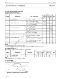 74LVT00DB Datasheet Page 4