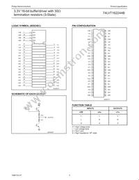 74LVT162244BDGG Datasheet Page 4