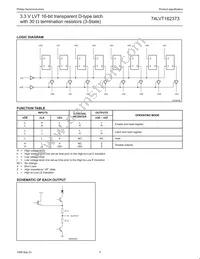 74LVT162373DGG Datasheet Page 5