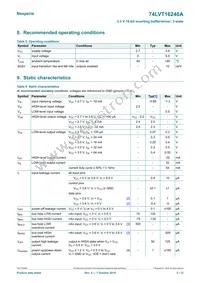 74LVT16240ADGG Datasheet Page 5