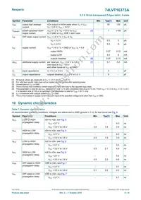 74LVT16373ADL Datasheet Page 6