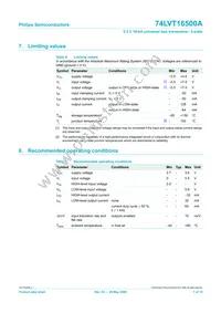 74LVT16500ADL Datasheet Page 8