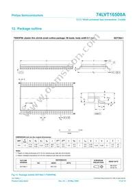 74LVT16500ADL Datasheet Page 16
