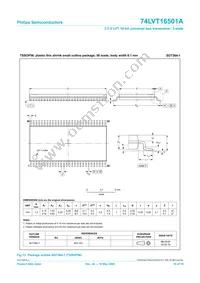 74LVT16501ADL Datasheet Page 17