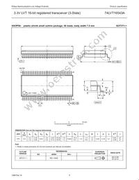 74LVT16543ADGG Datasheet Page 10