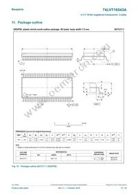 74LVT16543ADGGS Datasheet Page 12