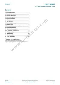 74LVT16543ADGGS Datasheet Page 16