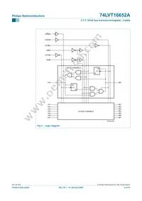 74LVT16652ADL Datasheet Page 5