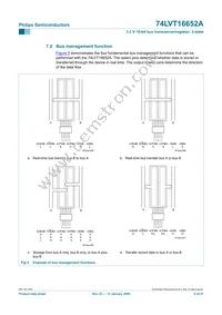 74LVT16652ADL Datasheet Page 9