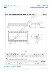 74LVT16652ADL Datasheet Page 19