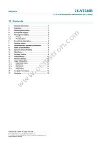 74LVT245BDB Datasheet Page 15